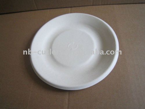 Eco-friendly 6'' paper pulp plate