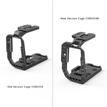 SmallRig BMPCC 4K / BMPCC 6K Camera Cage Half Cage for Blackmagic Design Pocket Cinema Camera 4K / 6K Feature w/ Nato rail 2254