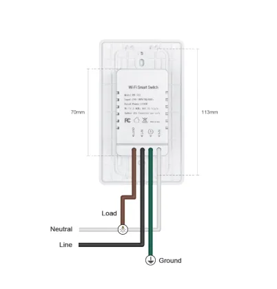 Remote Control Alexa Google Home Smart Switch