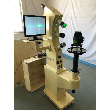 3i Tube Floor Optical Instrument Inspection and Calibration Table with Display Screen Collimator for Total Station