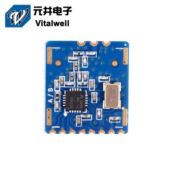 VW1101M-4 Multi-Channel RF Converter CC1101 hingga 433MHz RX TX