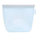 Slide Seal סיליקון מזון שקיות Ziplock Sleek Stasher