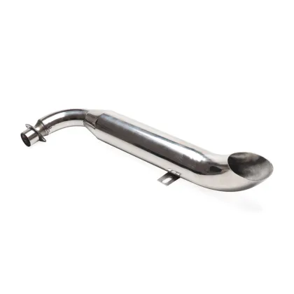 Motorcycle Exhaust Muffler: Stainless Steel for Honda Z50 Bike Mini Trail 50cc