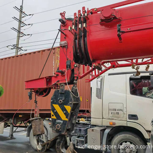 Used SANY Crane STC 250C for Sale in Shanghai: Original Truck Crane in Good Condition