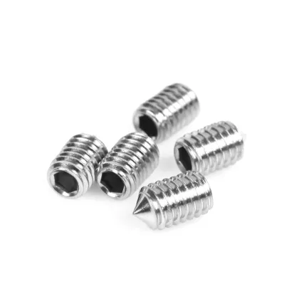 Hex Socket Set Screw Cone Point Grub Screw