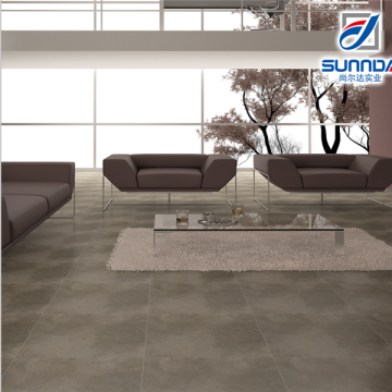 Hot Sale American designs Black Grey Cement Stone Look Tile Rustic Porcelain For Non slip Bathroom Floor Tiles