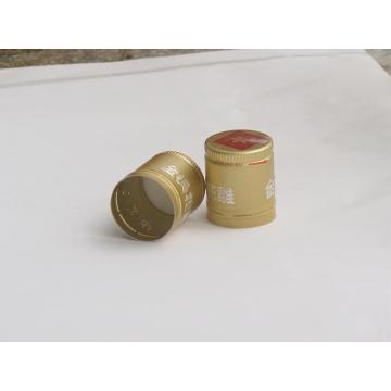 Universal Aluminum Closure Continuous Thread Gold Cap