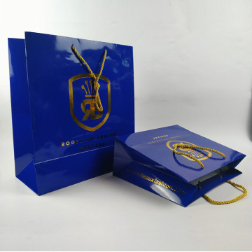 Custom Luxury Recycled Shopping Paper Bag
