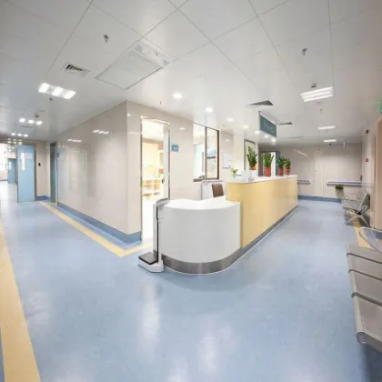 China Waterproof Hospital Grade Linoleum Floor Roll