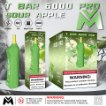 T bar 6000 pro puffs