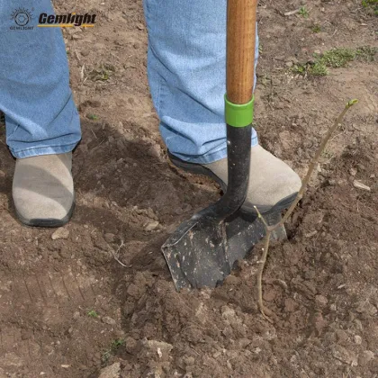 High Quality Metal Gardening Hand Tools: Steel Spade Shovel