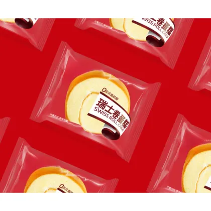 Sweet Cream Filling Swiss Roll Cake - HealthyTreat