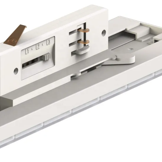 Latest Ultra-Thin LED Track Lamp with Aluminum Housing in Black and White