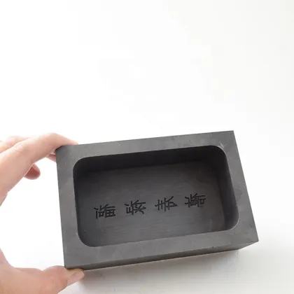 High Pure Carbon Graphite Ingot Mold for Melting Aluminum