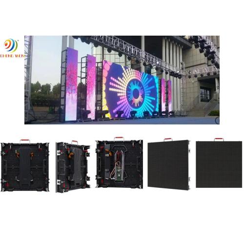 Events Venue Led Screen System Outdoor Stage Led P3.91 500mm*500mm Display Wall Rental Supplier