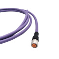 Svlec m12 cable de conexión femenina