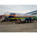 26MT 50000 lakuna ruwa ruwa ammonia tank trailers