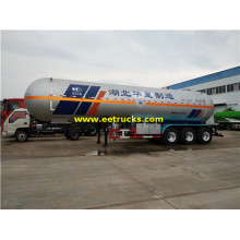 26MT 50000 lakuna ruwa ruwa ammonia tank trailers