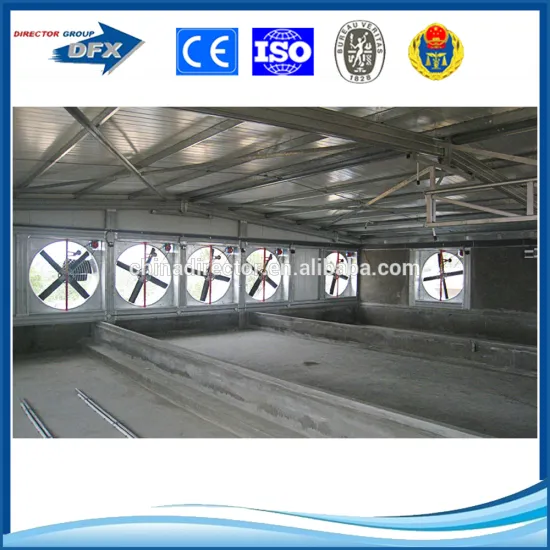 Low cost farm building chicken house ventilation house