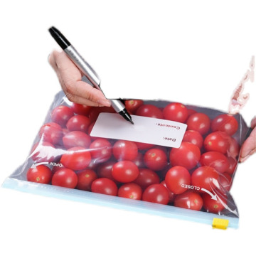 Anpassbare LDPE -Lebensmittelqualität wiederverschließbare transparente Taschen für Lebensmittelverpackungen