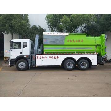 Dongfeng 6x4 Lift type compressed garbage truck