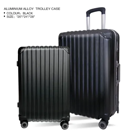 Aluminum Trolley Suitcase Luggage Case