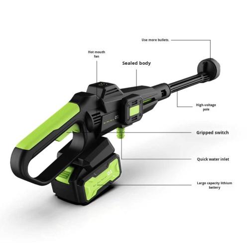 Detachable Lithium Battery High-Pressure Car Wash Gun