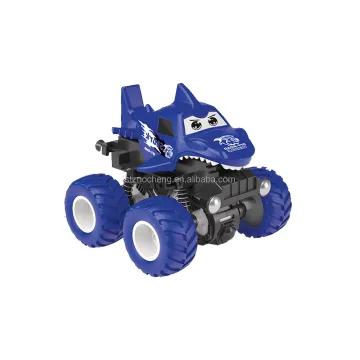 Wholesale 360 Friction Toy Vehicle Animal Car, Plastic Shark Stunt Car, 4WD Off Road Toy Cars