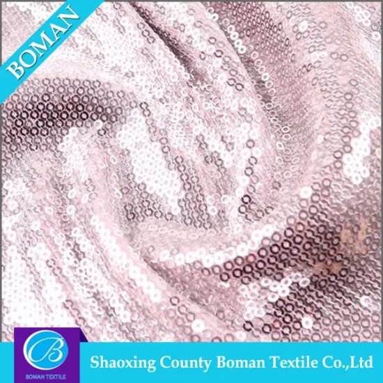 Textile fabrics supplier New style Design Embroidery sequin fabric manufacturer