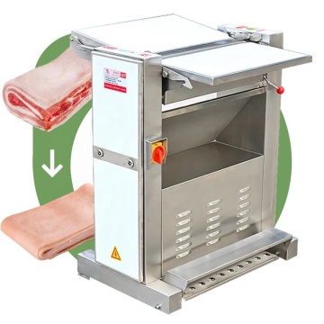 ポークリンド除去機：豚肉のスキナーと皮の皮むき器