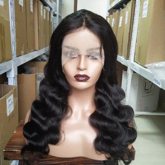 Wholesale Hot Sale New Style Transparent HD Full Lace Wig , Cuticle Aligned Brazilian Human Hair Lace Front Wigs