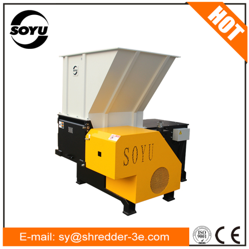 Single shaft shredder for wood/plastic/glass/metal/waste/paper