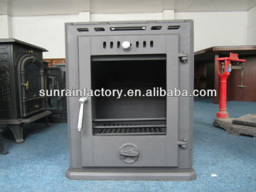 cast iron wood burning inset/insert stove(JD007)