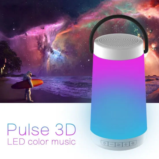 Colorful Dazzle Lights Wireless Bluetooth Speaker