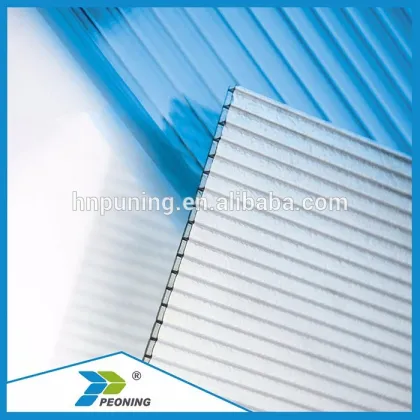 100% GE BAYER RAW MATERIALS Polycarbonate hollow sheet