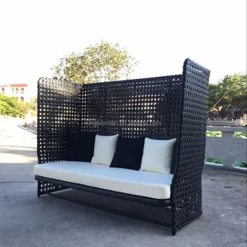 Beach Lounger Sofa: Cheap Garden Sun Loungers in Resin Wicker for Sale