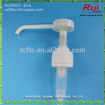 plastic long nozzle lotion pump, plastic lotion pump, plastic cosmetic dispenser pump