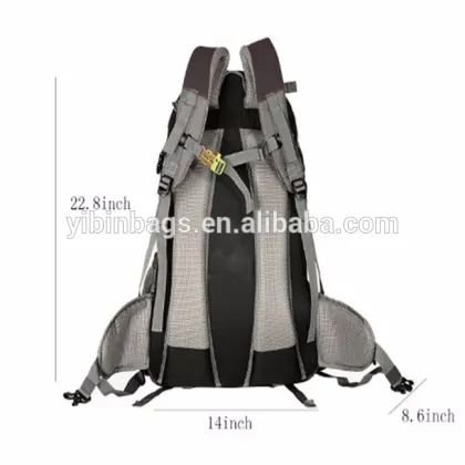 Wholesale custom 50L sports travel backpacks