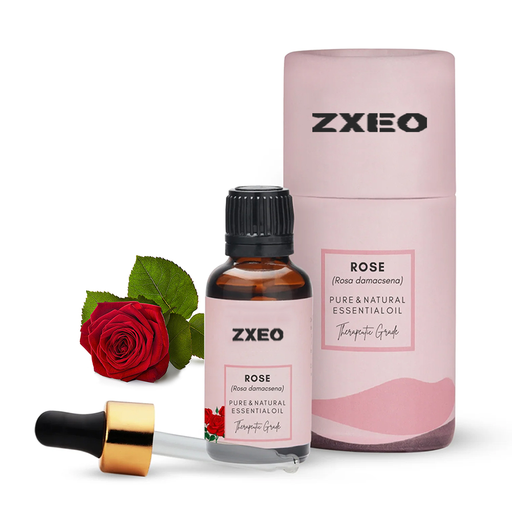 Óleo de rosa a granel 100% puro/natural e genuíno de grau terapêutica Óleo essencial para rosto