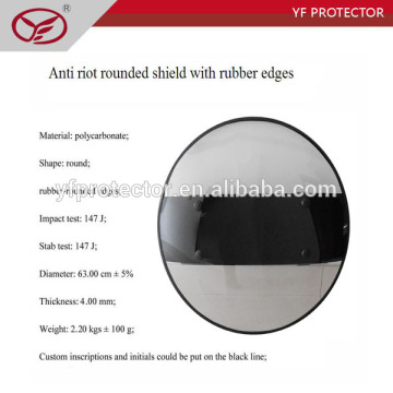 police military anti riot shield round shield / body protector