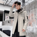 Jaket bomber kasual pria