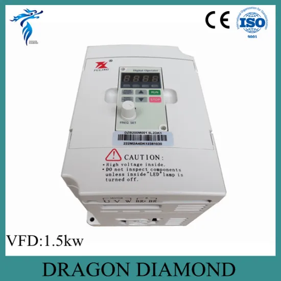 FULING Inverter 1.5kw for CNC Router Spindle Motor Speed Control 220V