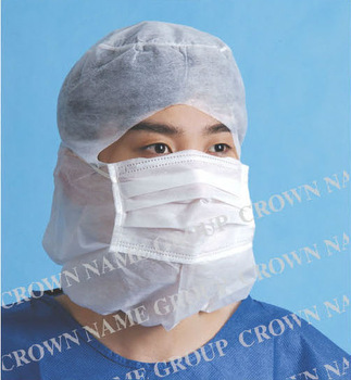 PP hood with face mask