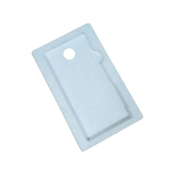 Biodegradable Bagasse Pulp Molded Paper Tray For Electronic