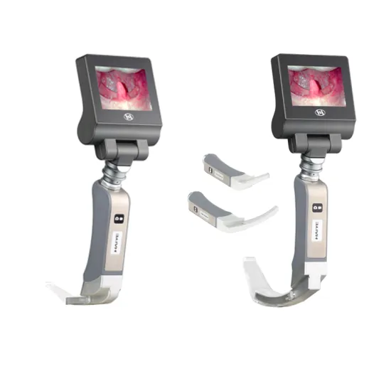 HD Intubation Video Laryngoscope - Hot Selling Anesthesia Surgical Instruments HYHJ-KP with Disposable Blades