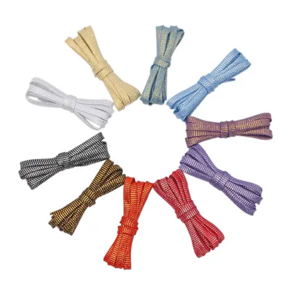 Polyester Flat Shoelaces for Jumpmans, 700, and Converse Shoes - 10 Color Options