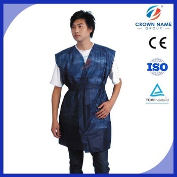 Wuhan Factory Medical Disposable nonwoven patient gown