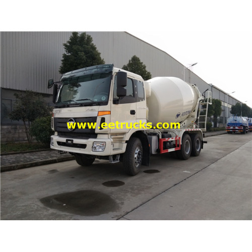 12cbm Foton Auman Concrete Transit Trucks