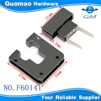 square shiny satchel bag turn lock