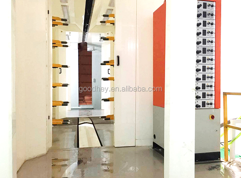 Automatic MDF Board Powder Coating large paint booth